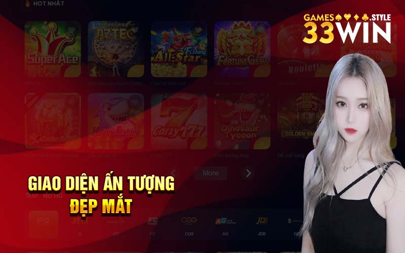 Giao diện ấn tượng đẹp mắt 