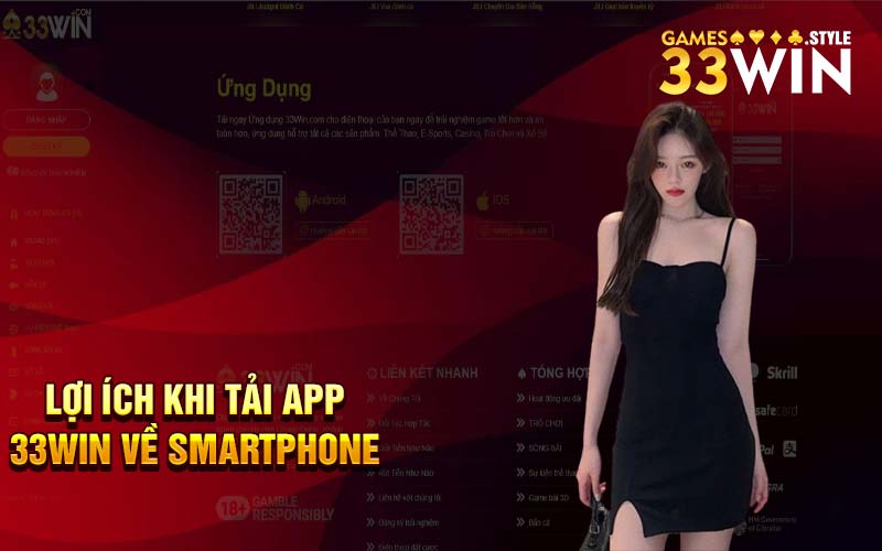 Lợi ích khi tải app 33Win về smartphone